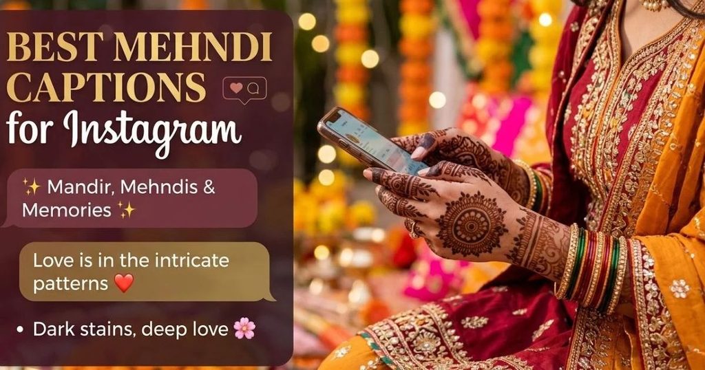 Best Mehndi Captions for Instagram