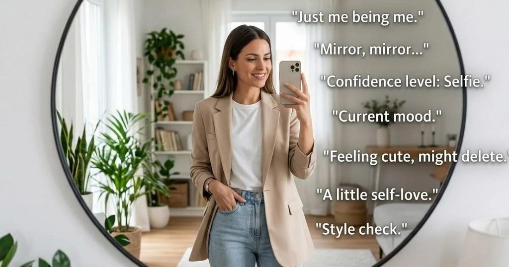 Best Mirror Selfie Captions