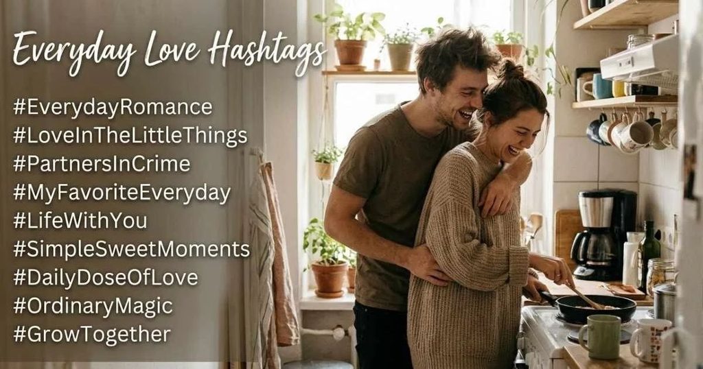 Good Love Hashtags for Everyday Romantic Content