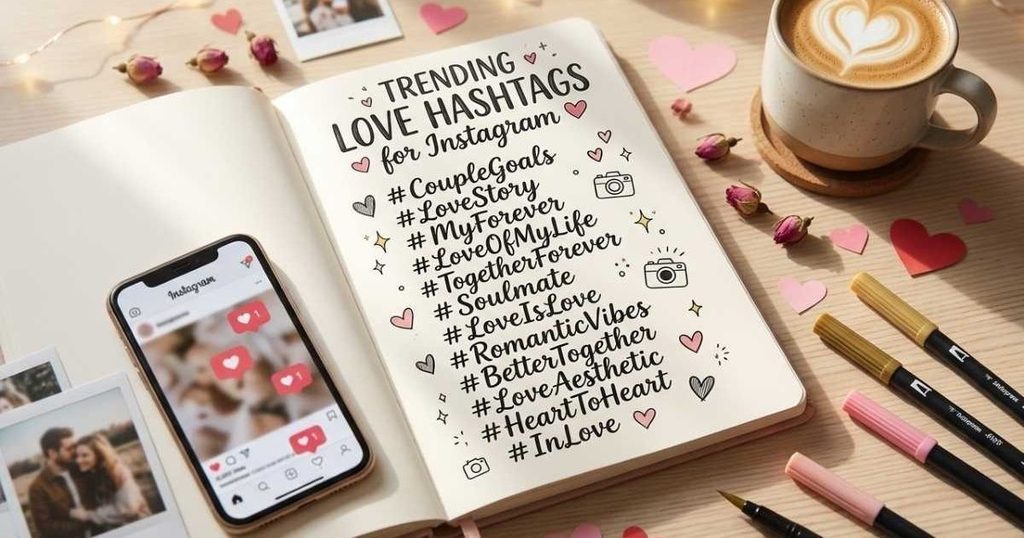 Trending Love Hashtags for Instagram