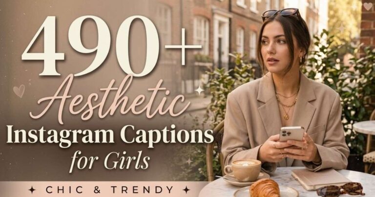 aesthetic caption for girls