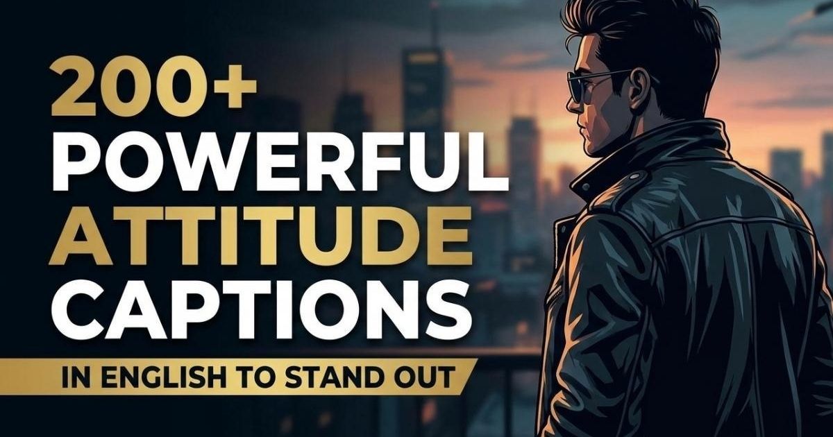 attitude captions