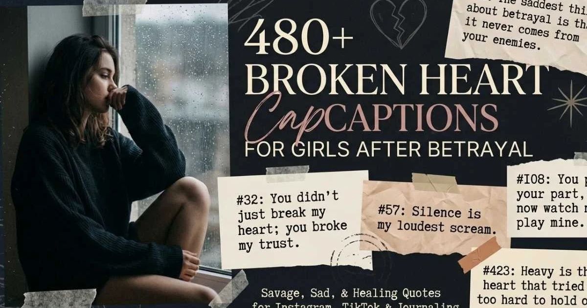 broken captions for instagram