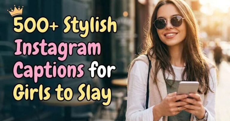 caption for stylish girl