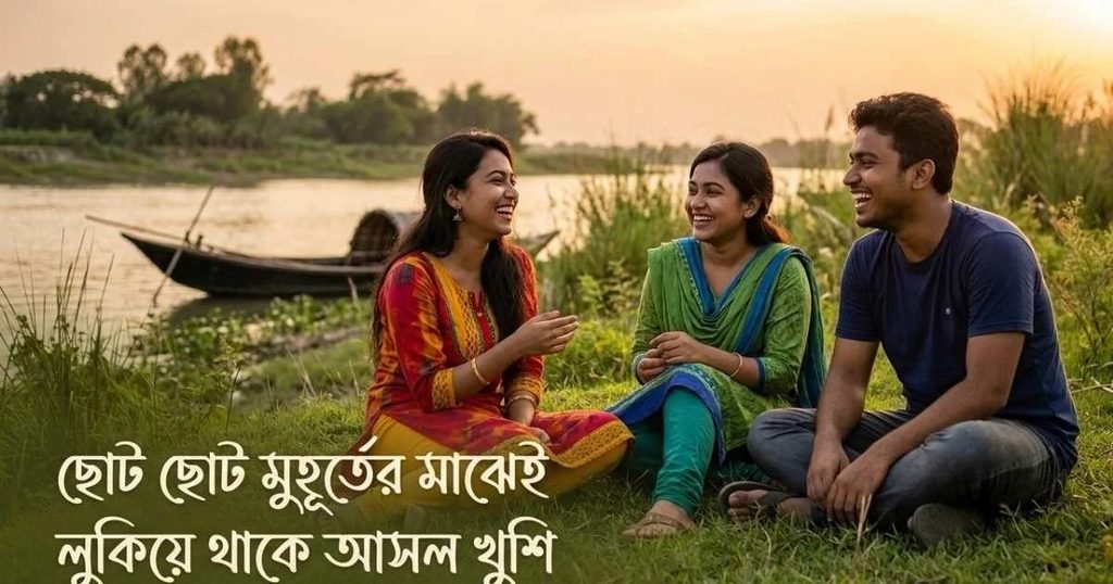 happy নিয়ে Bangla Short Caption