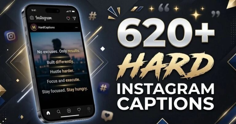 hard instagram captions