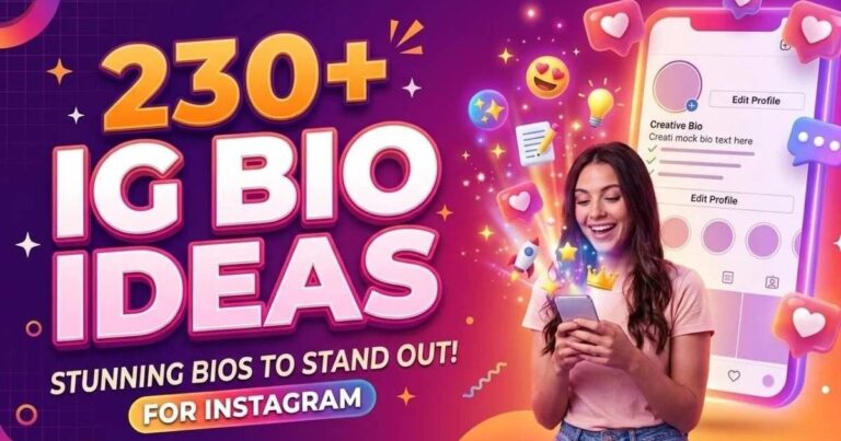 instagram bio ideas