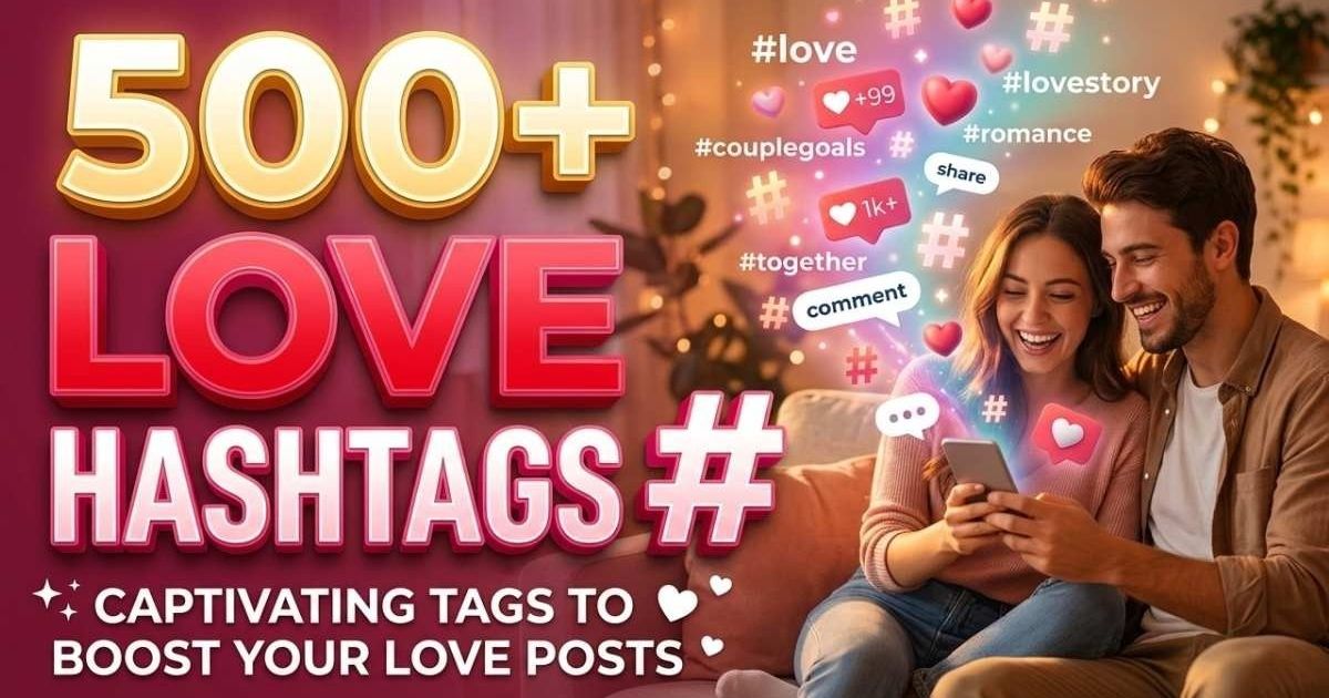 love hashtags for instagram