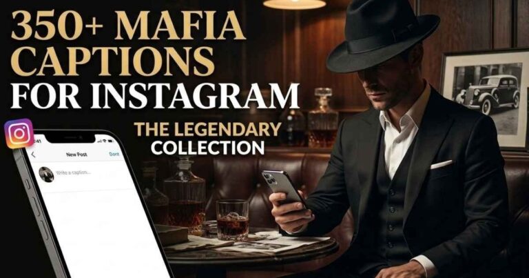 mafia captions for instagram
