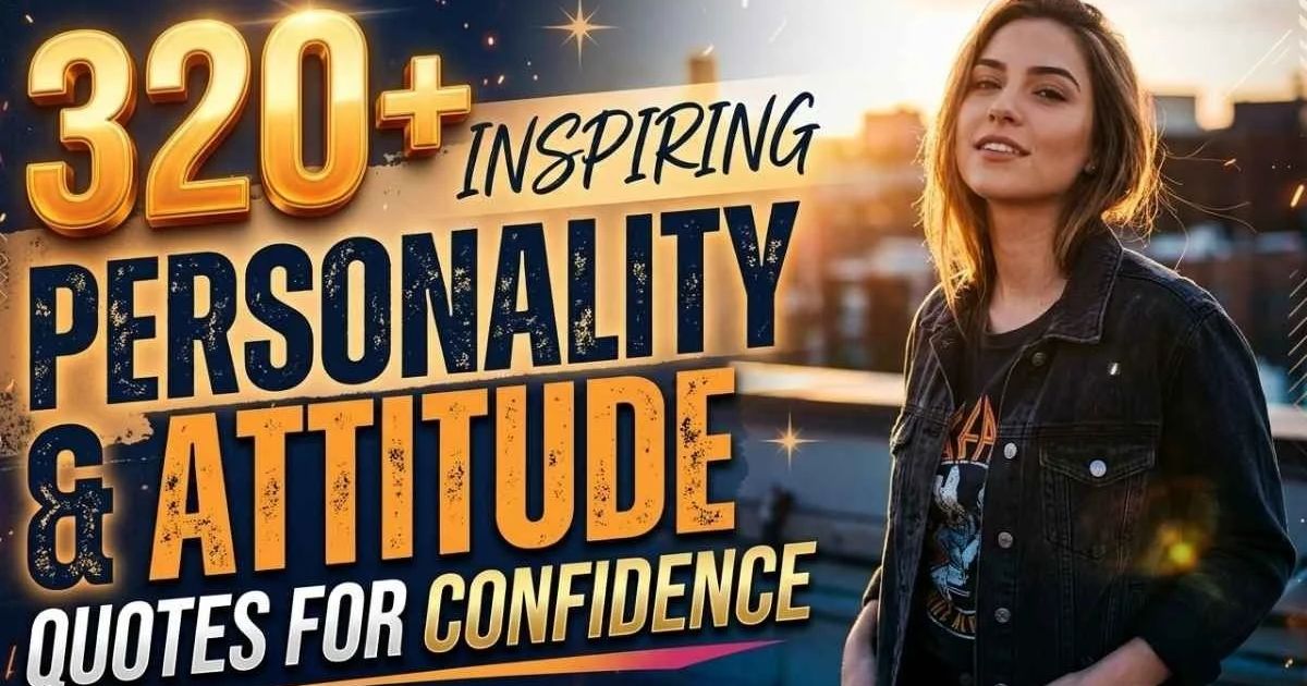 personality attitude quotes
