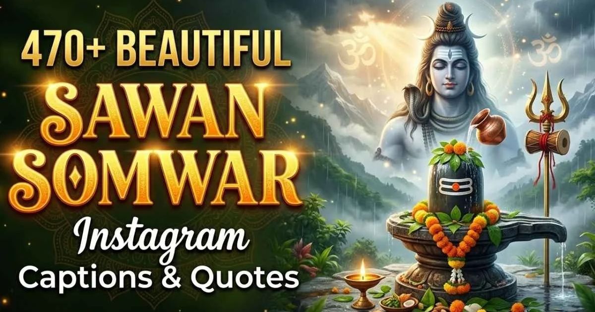 sawan caption for instagram
