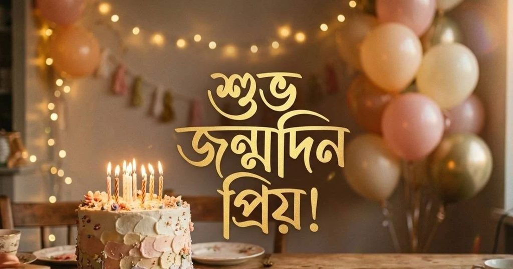 প্রিয় মানুষের জন্মদিনের শুভেচ্ছা ও দোয়া
